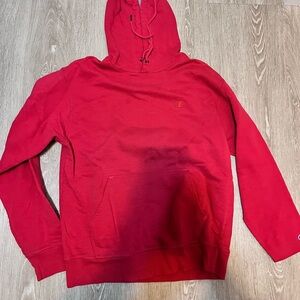Champion Men's Vibrant Red Pullover Hoodie